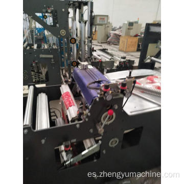 Máquina automática para fabricar bolsa de sellado central